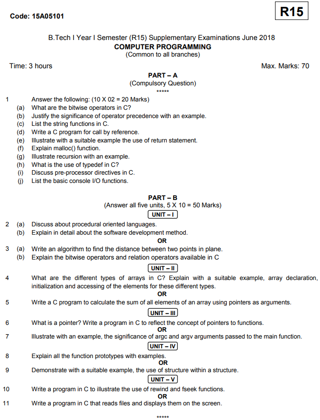 1 YEAR COMPUTER PROGRAMMING R15 JUN 2018